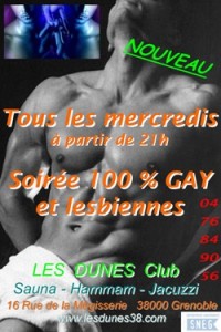 Soirée 100% Gay et Lesbienne - Les Dunes - Mercredi 1 juin 2011