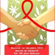 Marche militante “Journée Mondiale de lutte contre le Sida” – Mercredi 1 décembre 2010