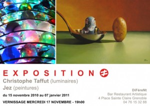 Vernissage Exposition - DiFéreNt - Mercredi 17 novembre 2010