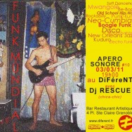 Apéro Sonore 10ième Edition – DiFéreNt – Jeudi 3 mars 2011