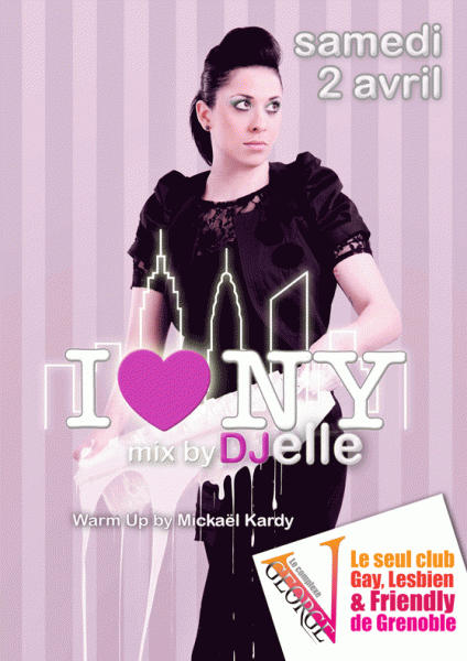 I love New York feat. DJ Elle – GeorgeV – Samedi 2 avril 2011
