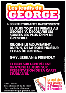 Les Jeudis du GeorgeV - Jeudi 24 mars 2011 - verso