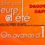 Prix d’été à la baisse – Dacotta Café – Samedi 24 mars 2012