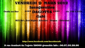 Inauguration - Dacotta Café - Vendredi 9 mars 2012