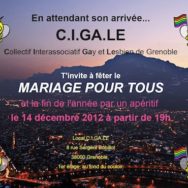 Soirée Inter-Association – CIGALE – Vendredi 14 décembre 2012