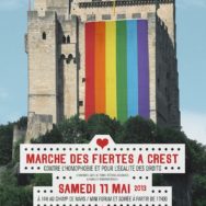 Première Marche des Fiertés – Crest – Samedi 11 mai 2013