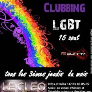 Festive et clubbing LGBT – Le Cléo – Jeudi 15 août 2013