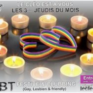 Soirée Festive et Clubbing LGBTH – Le Cléo – Jeudi 17 avril 2014