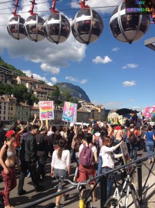 Préparation de la Marche des fiertés 2015 de Grenoble - Mardi 7 octobre 2014