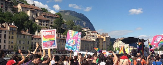 Préparation de la Marche des Fiertés 2015 de Grenoble – Mardi 7 octobre 2014