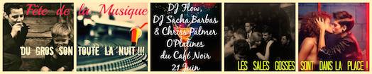 Fête de la Musique – Café Noir – Samedi 21 juin 2014