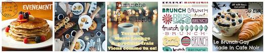Brunch Gay & Lesbien – Café Noir – Dimanche 13 juillet 2014