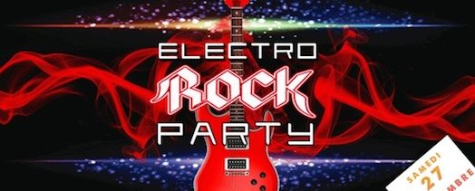 Electro Rock Party – George V – Samedi 27 septembre 2014