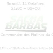 Mix by Sacha Barbas – Café Noir – Samedi 11 octobre 2014
