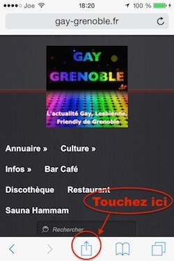 Tuto icône Gay Grenoble - Image 1