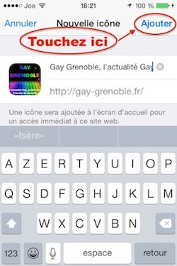 Tuto icône Gay Grenoble - Image 3