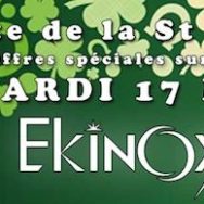 Fête de la Saint Patrick – Ekinoxx – Mardi 17 mars 2015