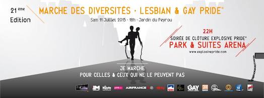 Marche des Diversités Lesbian & Gay Pride Montpellier - Samedi 11 juillet 2015