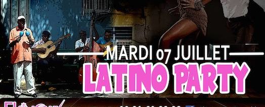 Latino Party – Ekinoxx – Mardi 7 juillet 2015