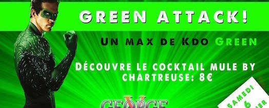 Green Attack – George V – Samedi 6 février 2016