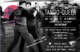 Tango Queer – Grenoble – Samedi 21 mai 2016