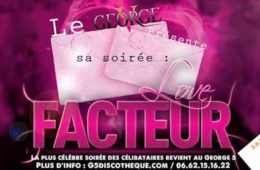 Facteur Love – George V – Samedi 7 mai 2016
